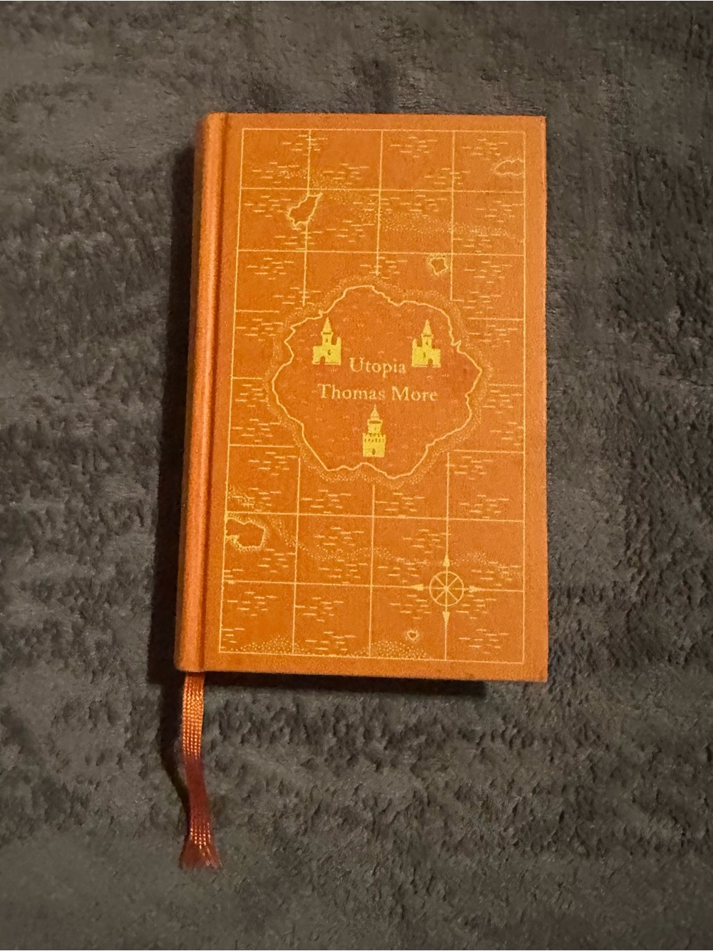 Thomas More Utopia Penguin Classics Mini Clothbound Hardcover Orange 2020